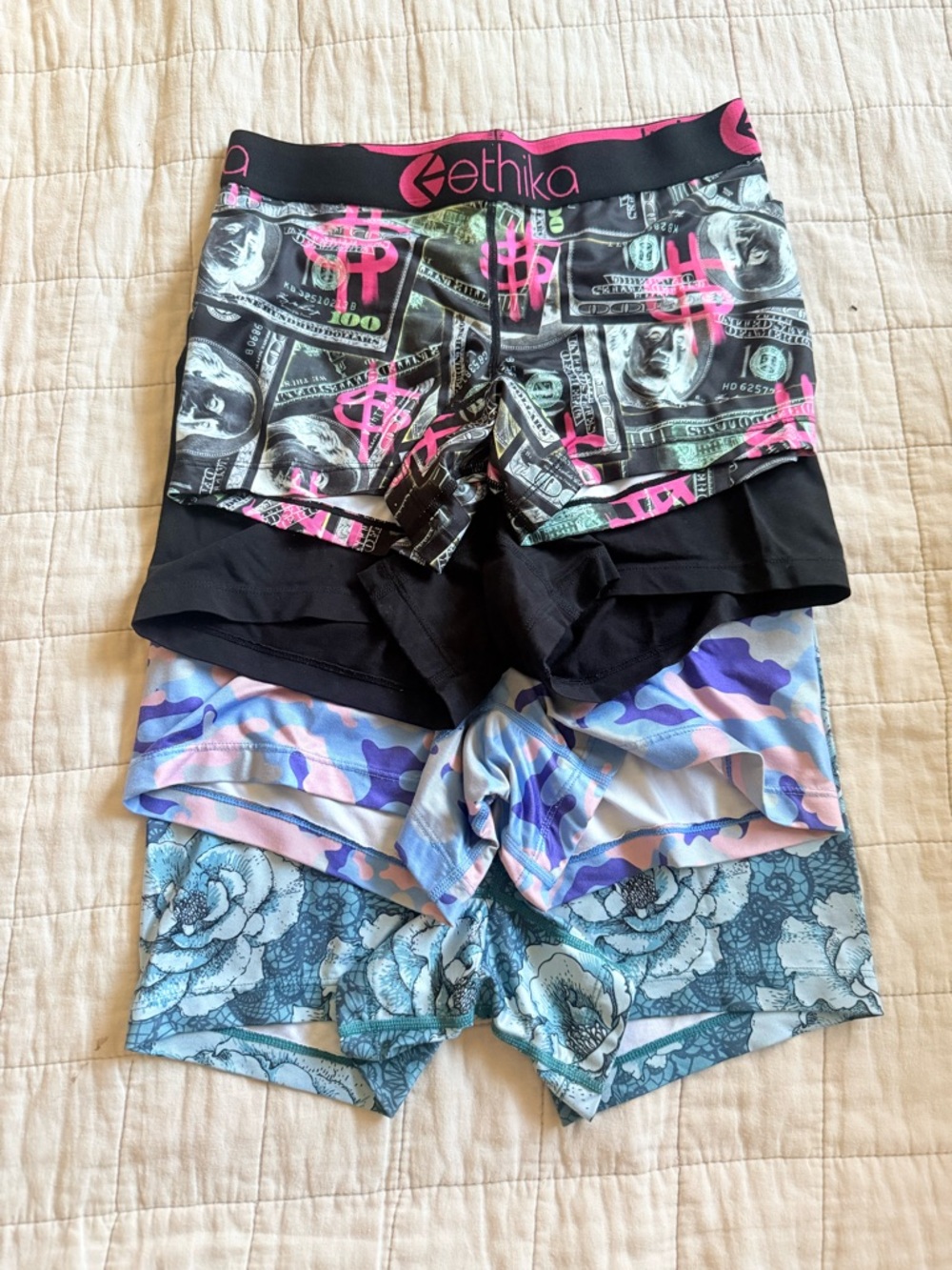 ethika womens boxers, like new